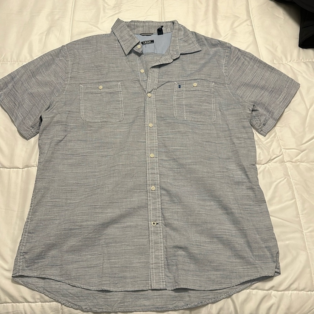 Izod Short Sleeved Button Down